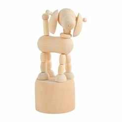 Budget 🧨 Puppet Toys Delicate Educational Adjustable Joint Marionette Toys For Home Playing D 🔥