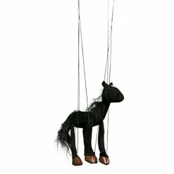 Best reviews of 🧨 16" Baby Black Horse Marionette ✨