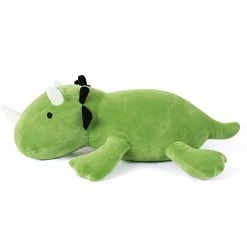 Discount 🌟 3.5 Lbs Weighted Dinosaur Plush, Dino Weighted Plush Animal Dinosaur Stuffed Throw Pillow(Green Dino 24" 3.5 Lbs) 😍