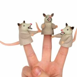 Brand new 😍 3 Pack Finger Possums Finger Puppets 👍