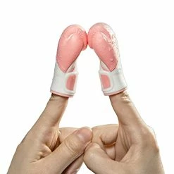 Best deal ✨ Tiny Hands (Boxing Gloves Mini ) Left & Right Hand Knock Out Your Stress! Weird Stuff Random White Elephant Gifts (2 Pcs-Pink) ⭐
