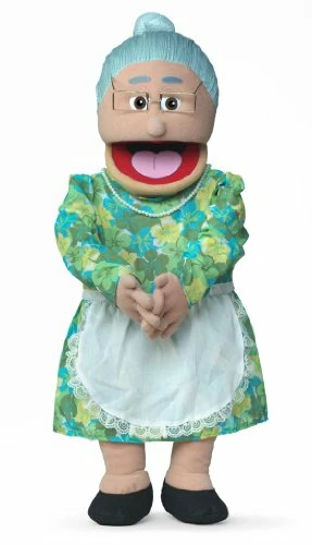 Best Pirce β€οΈ 30" Granny, Hispanic Grandmother, Professional Performance Puppet With Removable Legs, Full Or Half Bod π