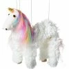 Deals 🤩 Rainbow Mane Magical Unicorn Marionette Yarn Puppet (White) ⭐