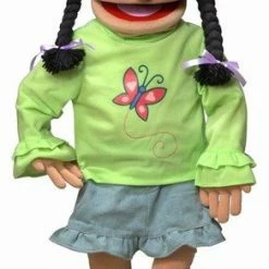 Cheap 🛒 30" Jasmine, Hispanic Girl, Professional Performance Puppet With Removable Legs, Full Or Half Bod ⭐