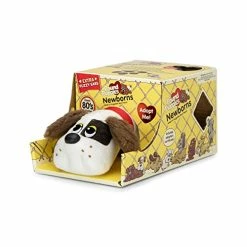 Deals π Pound Puppies Newborns Plush - White With Dark Brown Spots (Fuzzy Ears) β