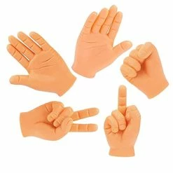 Buy ✔️ Tiny Hands Miniature Finger Puppets, Party Favors, Educational, TIK Tok Toys, 5 Pieces ✔️