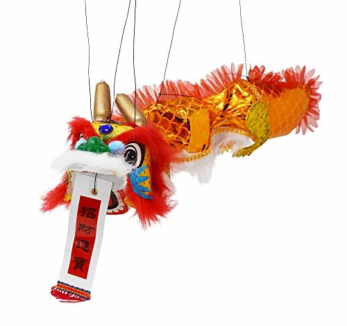 Cheap π Hand String Puppet With Rod, Chinese Marionette Dragon Toy (Red) π₯