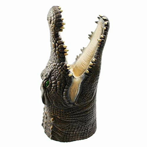 Top 10 π Alligator Puppet Crocodile Head Puppets Realistic Soft Latex Rubber Animal Glove Hand Puppet For Kids π - Image 2