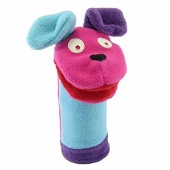 Cheapest ❤️ Pretty 🐕 Dog Hand Puppet With Movable Mouth - Made In Canada - Eco Friendly Polar Fleece - Puppets For Church 🎁