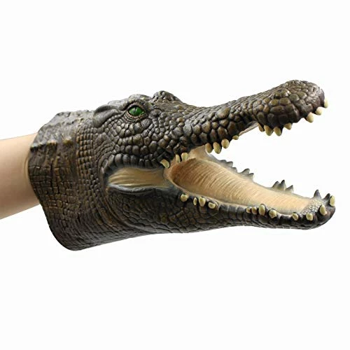Top 10 π Alligator Puppet Crocodile Head Puppets Realistic Soft Latex Rubber Animal Glove Hand Puppet For Kids π