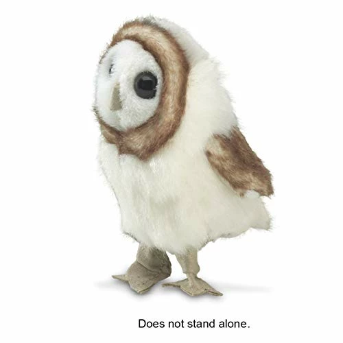 Best Pirce π Mini Barn Owl Finger Puppet Cream, Brown, 1 EA π - Image 2