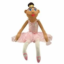 Buy 👍 Ballerina Puppet (Tina Prima) With Detachable Wooden Rod, Multicolor 😀