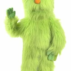Cheapest 🛒 30" Green Monster Puppet, Full Body Ventriloq ⭐