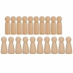 Cheap ✨ Puppet Innovative 20PCs DIY Toy Wooden Doll, Wooden Marionette, For Family School(JM01895) 😉