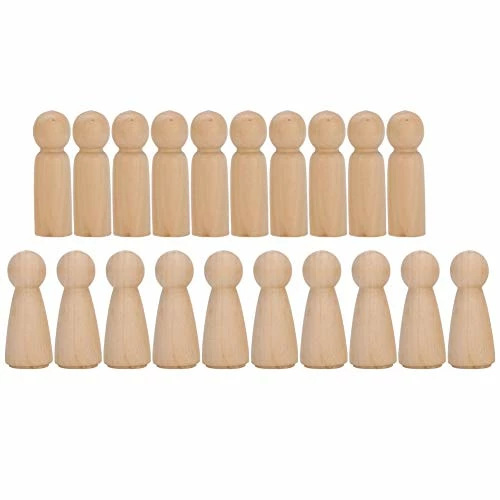 Best Sale β DIY Toy Smooth Marionette Crafts DIY Toy, Wooden Puppet, 20PCs For School Family(JM01895) π - Image 2