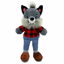 Outlet 🔥 By Eimmie Plushible Animal Hand Puppets - Puppet For Kids, Toddlers, Babies - Fits Small & Large Size Hands - Teaching, Therapy, Theater Show Time Full Body Puppet With Legs - Girl & Boy Plush Toy - Wolf 🔥