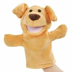 Brand new 😍 Puppy Handy Puppet Muppets Plush Toys Show Developing Intelligence Gifts For Adults And Kids，10‘ 🛒
