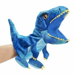 Wholesale 😍 Plush Dinosaur Hand Puppets With Working Mouth For Imaginative Play T-rex Stuffed Toy For Toddler Kids On ❄ Christmas 🦇 Halloween 🎂 Birthday, 10 🧨
