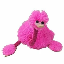 Flash Sale ✨ Ostrich Marionette Toy,Ostrich Puppets Hand Marionette Puppet Hand Made Ostrich Marionette Puppets String Doll Parent-Child Interactive Toys (Pink) 🧨