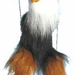 Coupon 👏 Sunny Toys 16" Baby Black Bald Eagle Marionett ⭐