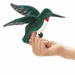 Best reviews of 👏 Mini Hummingbird Finger Puppet, Bluegreen, White, Red, Black, 1 EA ✔️