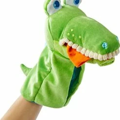 Hot Sale ✨ Glove Puppet Eat It Up Croco - Hand Puppet With Belly Bag To Eat Small Objects 🔥