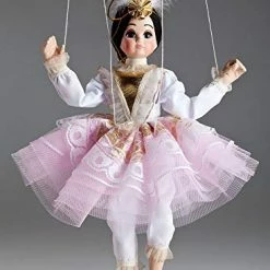 Brand new 😍 Czech Marionettes, Ballerina Rosie – String Puppet Hand-Made, Hand Painted, Casted, Beautifully Detailed Sewn Costume, Ideal For Collectors Or Theater Performances, Perfect Decoration, 13 🤩