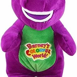 Hot Sale ⌛ Cool Garden Cute 12-inch Stuffed Purple Dinosaur Barney Plush Toy Doll For Kids, A Great Gift For Valentine's Day 😍