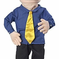 Cheapest 🧨 30" George, Peach Dad / Businessman, Professional Performance Puppet With Removable Legs, Full Or Half Bod 👏
