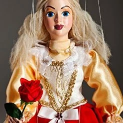 Best deal 🛒 Czech Marionettes, Princess Elis – Hand Carved And Hand Painted Marionette Puppet, Gorgeously Costumed, Exclusive Carved Piece, Ideal For Collectors Or Theater Performances, Nontoxic Colors, 16 Inches 😀