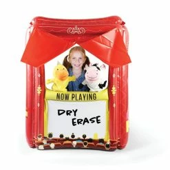 Outlet π Inflatable Puppet Theater - Puppet Theater With Dry Erase Board - Reversible Drive Thru Play - 28" X 20" X 41"Inch βοΈ