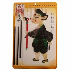Best deal 😀 15x9.5inch Journey To The West Shadow Hand Puppets Chinese Shadow Play Doll Shadow Puppet With Operating Lever-Best Finger Puppets Handicraft ZhuBaJ 😉