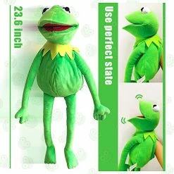 Best Sale ✔️ Kermit The Frog Puppet, The Puppet Movie Show Soft Stuffed Plush Toy，Christmas 👪 Thanksgiving 🎂 Birthday Gift Ideas For Boys And 👧 Girls- 24 Inches 😀