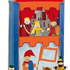 Best reviews of 👏 Roba Punch & Judy Show: Wooden Puppet Theater - Includes 6 Hand Puppets, Free-Standing, Toddler & Kids, Ages 3+ 🥰