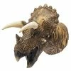 New 🧨 Triceratops Puppet Dinosuar Head Puppets Realistic Soft Latex Rubber Animal Glove Hand Puppet For Kids 💯