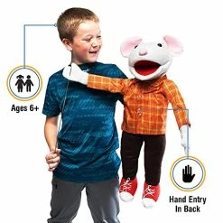 Promo π 25" Mouse W/ π Sneakers, Full Body, Ventriloquist Style, Anima π₯