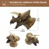 Wholesale ⌛ Dinosaur Hand Puppets Realistic Latex Soft Animal Head Toys Set, Tyrannosaurus, Triceratops, Dilophosaurus, Hand Puppet Toys Gift For Kids, Party Show Imaginative Play, 3 Pack 😀