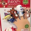 Discount 👍 Rudolph The Red-Nosed Reindeer Finger Puppets- 5 Pieces 👏