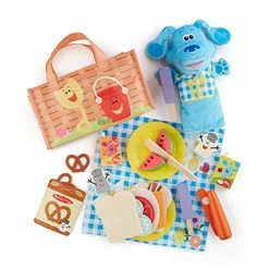 Coupon 🥰 Blue’s Clues & You! Share With Blue Picnic Play Set With Hand Puppet 🥰